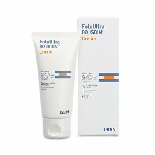 Isdin FotoUltra 90 Слънцезащитен Крем За Лице SPF50 50мл