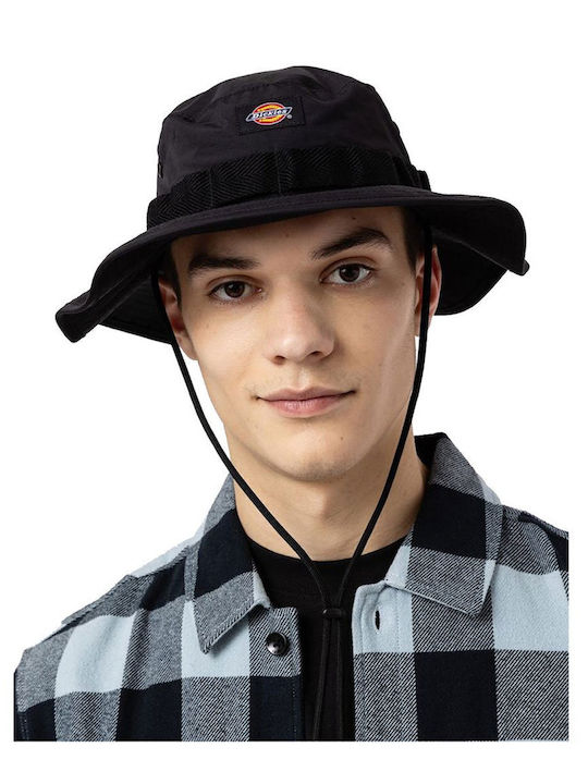 Dickies Υφασμάτινo Ανδρικό Καπέλο Στυλ Bucket Μαύρο