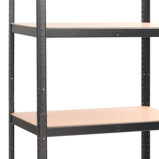 vidaXL Dexions 90x45x180cm With 5 Shelves Total Load Capacity 1325kg 5 Pieces