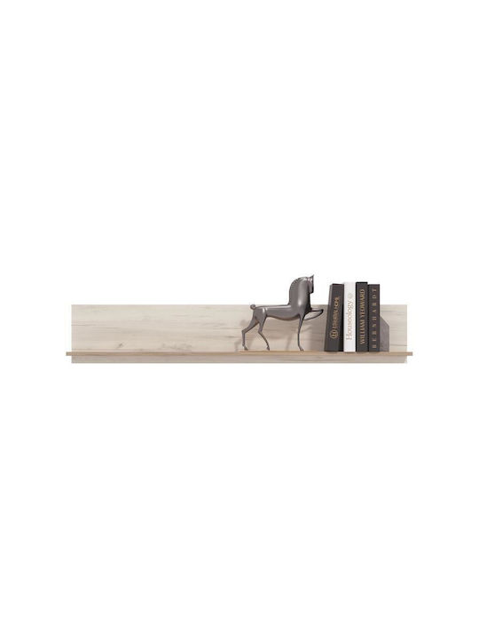 Shelf Wall Umbria ZP White Oak / Grey 138x19.5x24cm