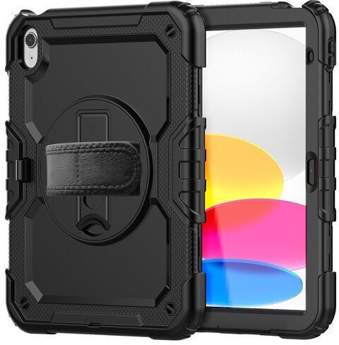 Tech-Protect Umschlag Rückseite Robust Schware (iPad 2022 10,9 Zoll)