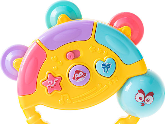 Musikinstrument Tamburin mit Musik für 18++ Monate