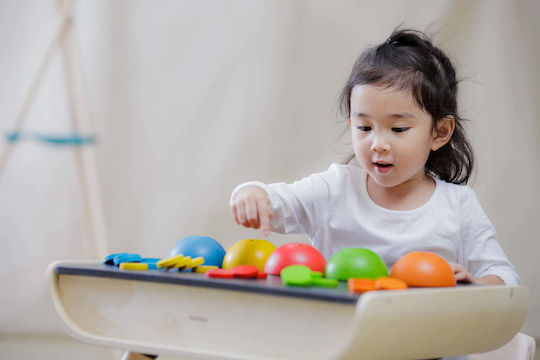 Plan Toys Βρεφικό Παιχνίδι Sort & Count Cups από Ξύλο για 18+ Μηνών