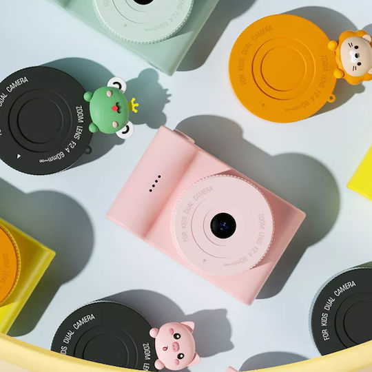 C5 Children's Camera 48MP Full HD (1080p) Pink