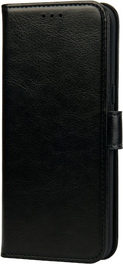 Rosso Element Brieftasche Synthetisches Leder Schwarz (Oppo Reno8 Pro)