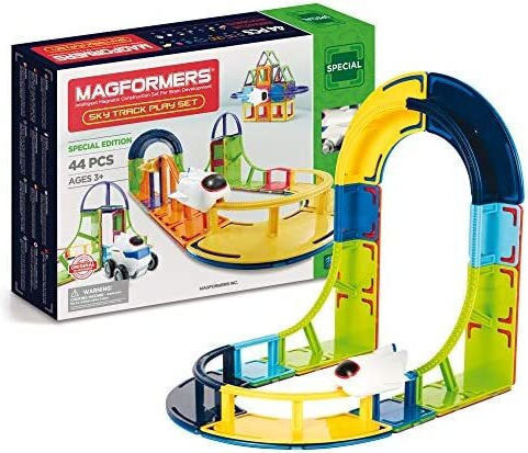 Magformers Magnetic Construction Toy Sky Track Play Set for 4+ years