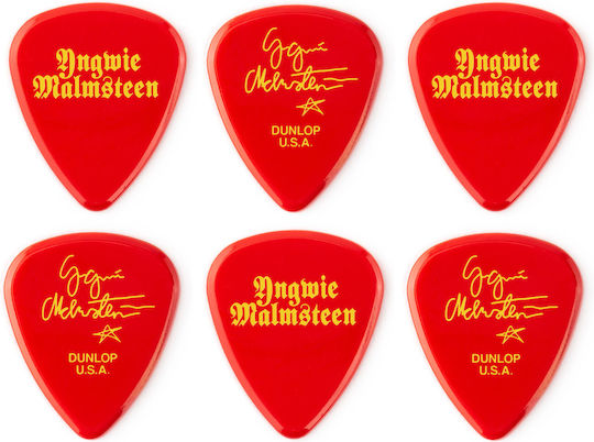 Dunlop Guitar Picks Yngwie Malmsteen Thickness 2mm Set 6pcs