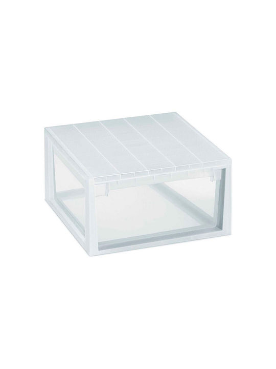 Terry Lightdrawer Plastic Storage box with Cap Transparent 39.6x39x21.3cm 1pcs