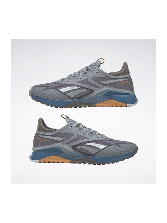 Nano X2 Sport Shoes Training Pure Grey 4 / Trek Grey / Steely Blue S23 R