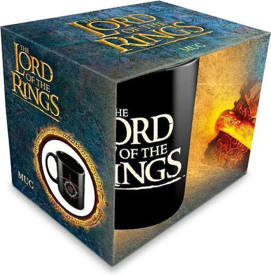 Grupo Erik The Lord Of The Rings Becher Keramik Schwarz 300ml