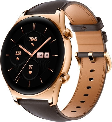 Honor Watch GS 3 46mm Wasserdicht mit Pulsmesser (Classic Gold)