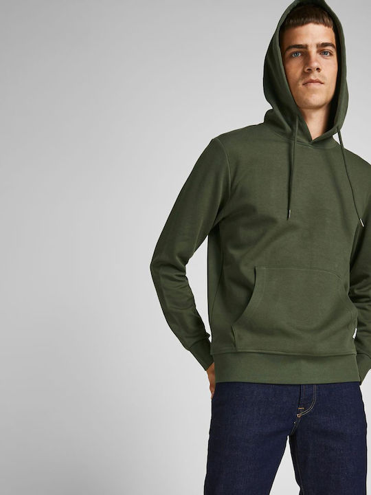 Sweatshirt with Hood Forest Night