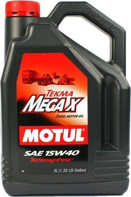 Motul Λάδι Αυτοκινήτου Tekma Mega X 15W-40 5lt