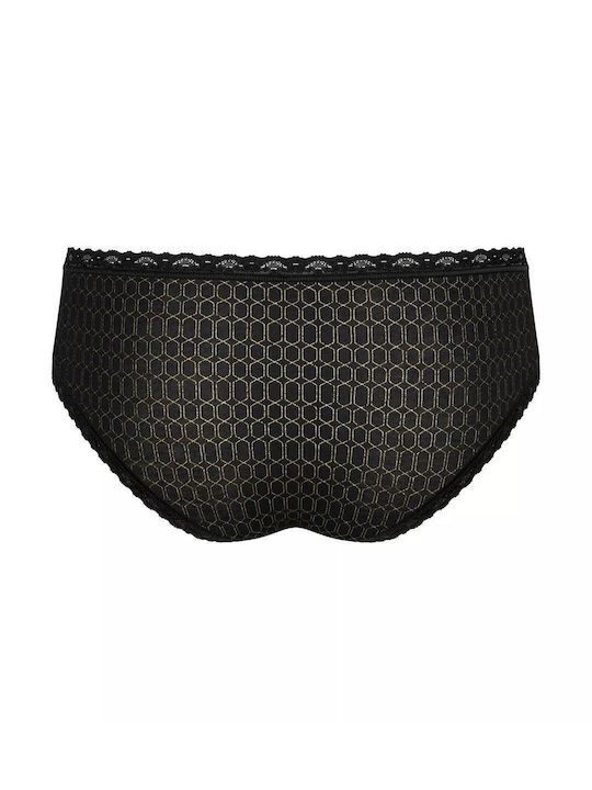24/7 Weekend Hipster Βαμβακερά Women's Slip 3Pack with Lace Blue / Ciel / Black