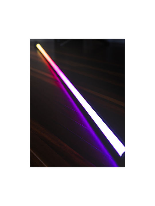 Ibiza Sound LED Stehlampe H100cm. mit RGB Licht Schwarz
