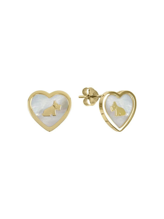 Radley Radley London Earrings made of Silver Gold Plated