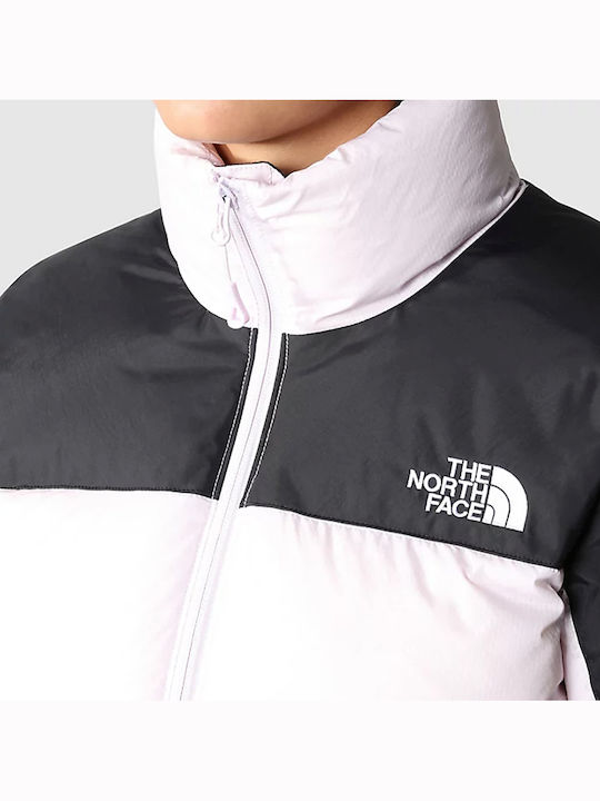 Diablo Kurz Damen Puffer Jacke für Winter Lavender Fog