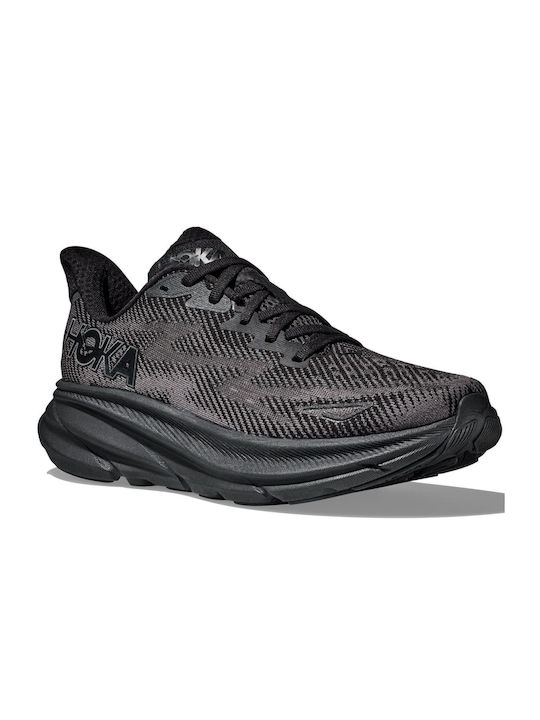 Clifton 9 Damen Sportschuhe Laufen Schwarz
