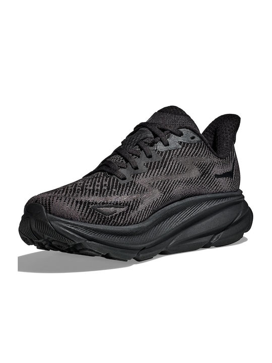 Clifton 9 Damen Sportschuhe Laufen Schwarz
