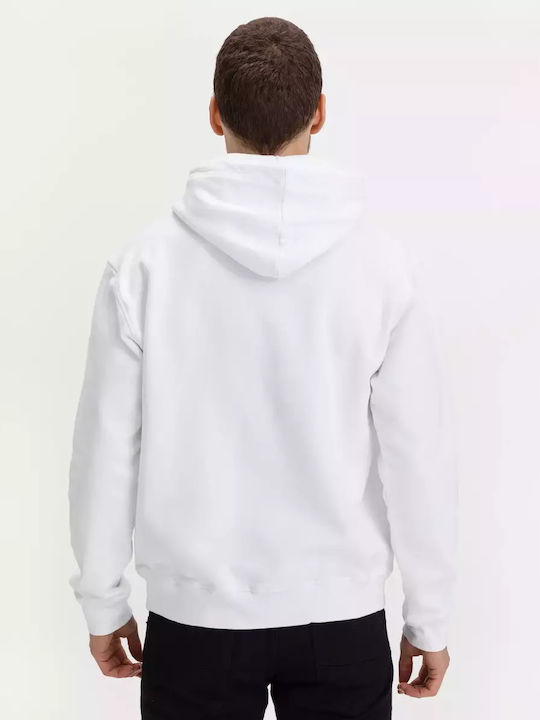 Dsquared2 Herren Sweatshirt mit Kapuze Weiß