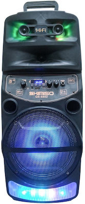 Kimiso Sistem Karaoke cu Microfon cu Fir QS-6802 în Culoare Negru