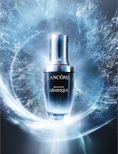 Lancome Advanced Genifique Hidratant & Anti-îmbătrânire Serum Față cu Vitamina C & Acid hialuronic pentru Strălucire & Fermitate 75ml