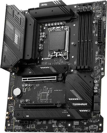 MSI MAG B760 TOMAHAWK WIFI Motherboard ATX με Intel 1700 Socket 7D96-003R