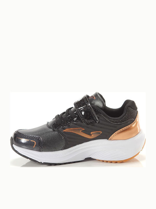 Fury Kids Sneakers with Scratch Black