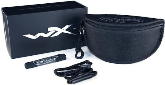 Wiley X Vapor Arbeitsschutzbrillen mit schwarzen Linsen getönte 1Stück