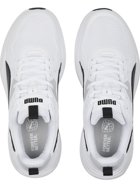 Trinity Lite Adidași Pentru Bărbați Alb / Negru / Gri Deschis Cool