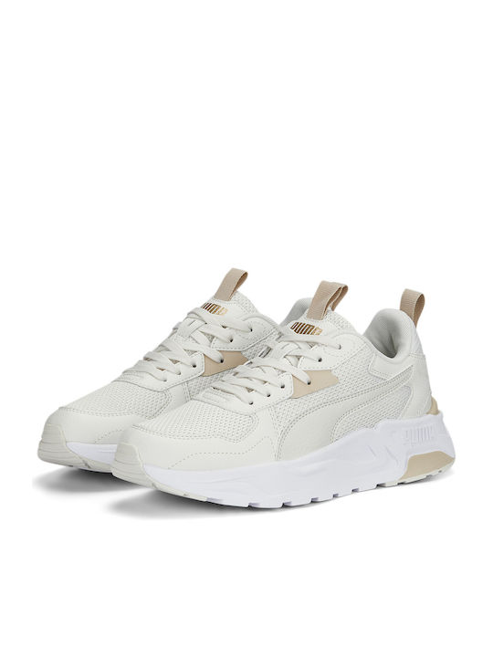 Puma Trinity Lite Γυναικεία Sneakers Vapor Gray / Granola / Gold