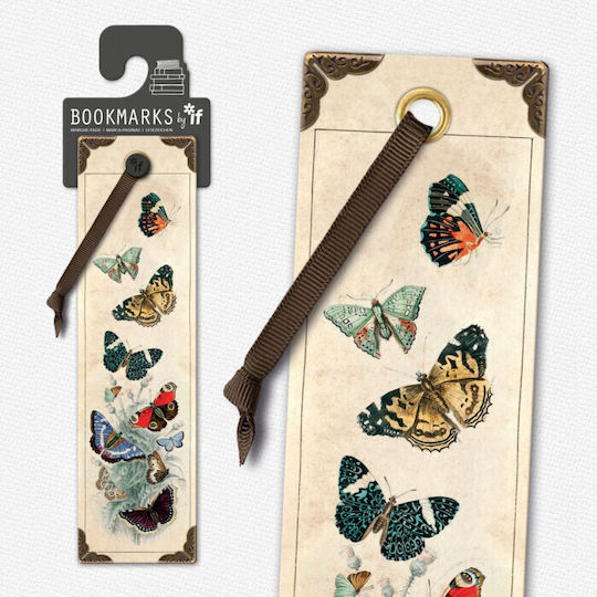IF Vintage Butterflies Bookmark