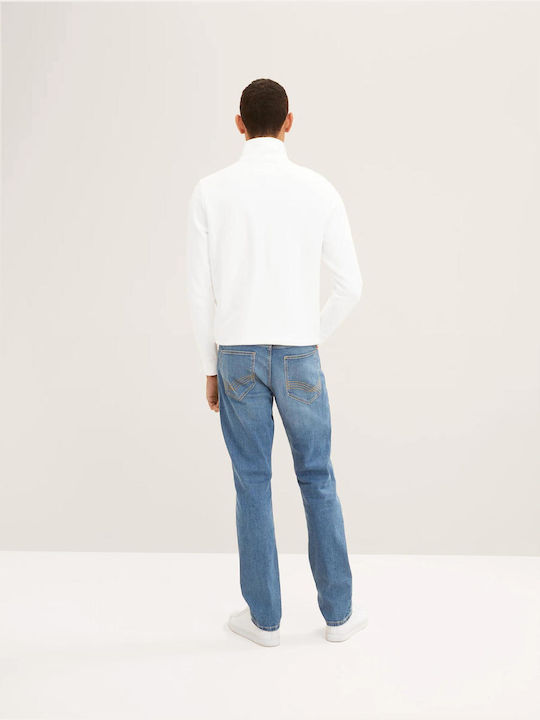 Tom Tailor Jos Ανδρικό Παντελόνι Τζιν Tinted Blue Denim