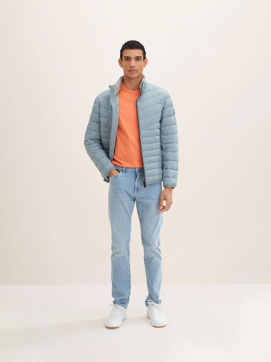 Josh Ανδρικό Παντελόνι Τζιν Light Stone Wash Denim