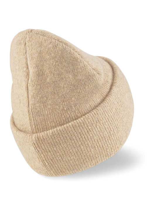 Puma Beanie Frauen Beanie Gestrickt in Beige Farbe