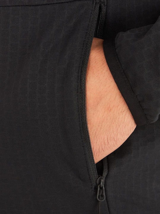 Ανδρική Ζακέτα Fleece Μαύρη