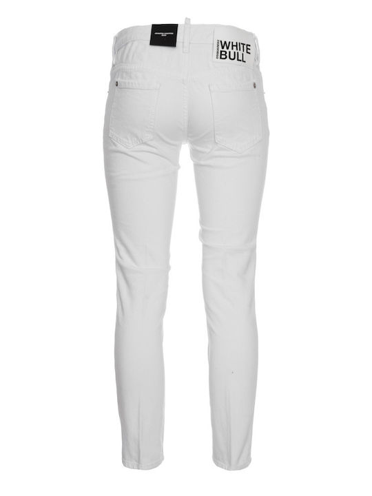 Dsquared2 Women's Jean Trousers White