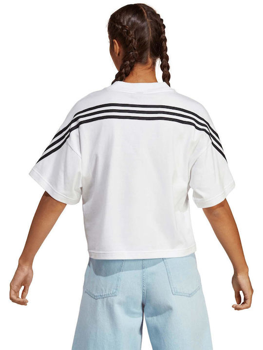 Adidas Future Icons Γυναικείο Αθλητικό T-shirt Λευκό