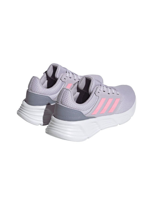Galaxy 6 Γυναικεία Αθλητικά Παπούτσια Running Silver Dawn / Beam Pink / Silver Violet
