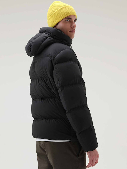 Woolrich Sierra CFWOOU0611MRUT3107 Ανδρικό Χειμωνιάτικο Μπουφάν Puffer Μαύρο