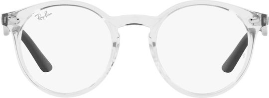 Ray Ban Διάφανος Παιδικός Κοκκάλινος Σκελετός Γυαλιών RB1594 3541