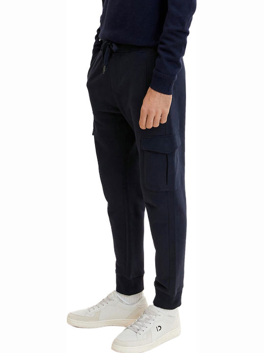 Cargo-Hose Jogginghose mit Gummizug Marineblau