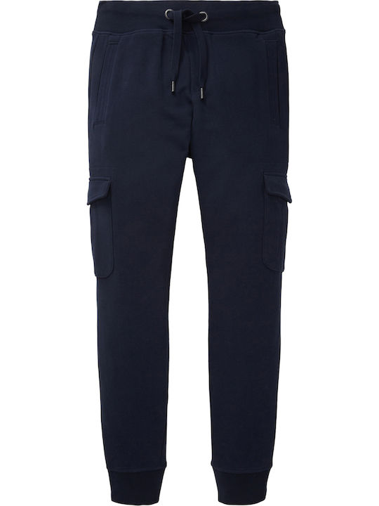 Cargo-Hose Jogginghose mit Gummizug Marineblau