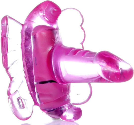 Kinksters Venus Butterfly Clitoral Vibrator 6cm Pink