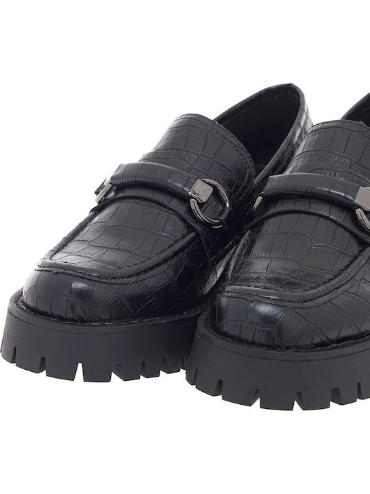 Γυναικεία Loafers σε Μαύρο Χρώμα
