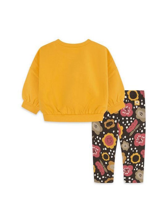 Tuc Tuc Kids Set with Leggings Winter 2pcs Yellow