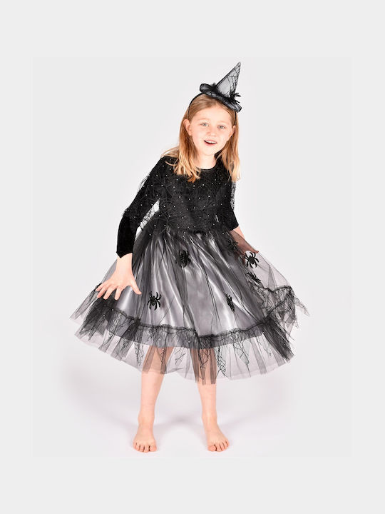 Kids Carnival Costume Little Witch with Headband