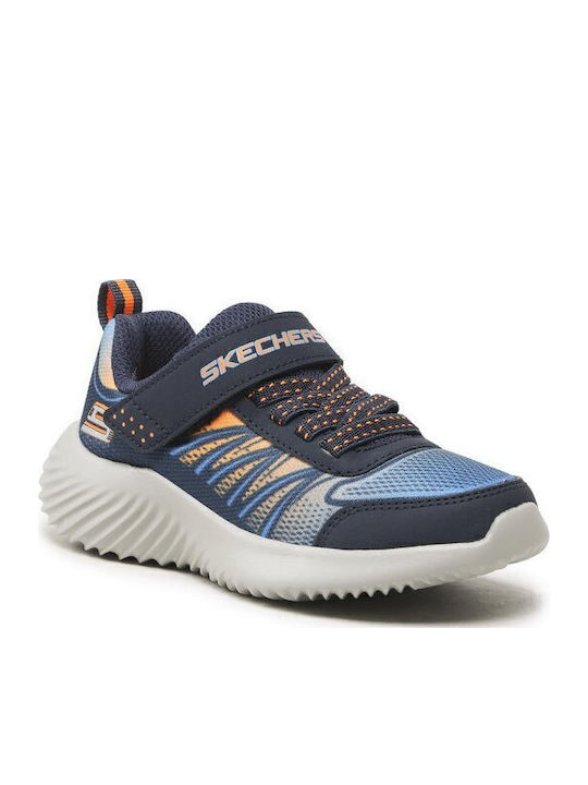 BOUNDER Kinder Sneakers mit Klettverschluss Marineblau