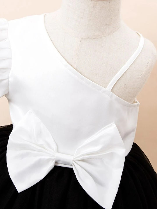 Kinderkleid Kurzärmelig Tüll Mehrfarbig