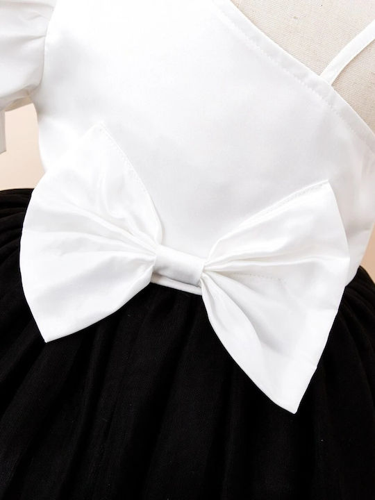 Kinderkleid Kurzärmelig Tüll Mehrfarbig